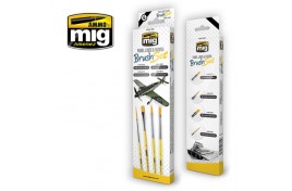 Mig Panel Lines and Fading Brush Set Pack of 4